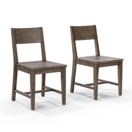 Ollie Brown Dining Chair (Set of 2) - Ornate Home