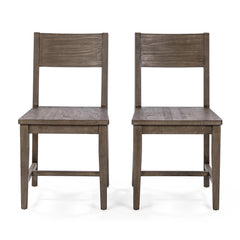 Ollie Brown Dining Chair (Set of 2) - Ornate Home