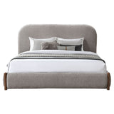 Ollya Gray Full Bed w/Storage - Ornate Home