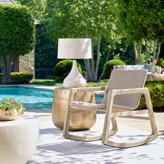 Olsen White Indoor-Outdoor Table Lamp - Ornate Home