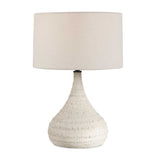 Olsen White Indoor-Outdoor Table Lamp - Ornate Home