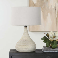 Olsen White Indoor-Outdoor Table Lamp - Ornate Home