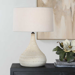 Olsen White Indoor-Outdoor Table Lamp - Ornate Home