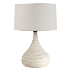 Olsen White Indoor-Outdoor Table Lamp - Ornate Home