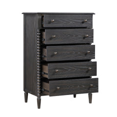 Olson Blue 5pc Bedroom Set - Ornate Home