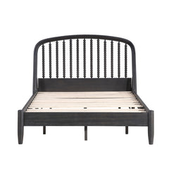 Olson Blue Full Platform Bed - Ornate Home