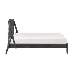 Olson Blue Full Platform Bed - Ornate Home