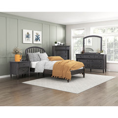 Olson Blue Twin Platform Bed - Ornate Home