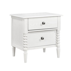 Olson Silver Nightstand - Ornate Home