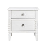 Olson Silver Nightstand - Ornate Home