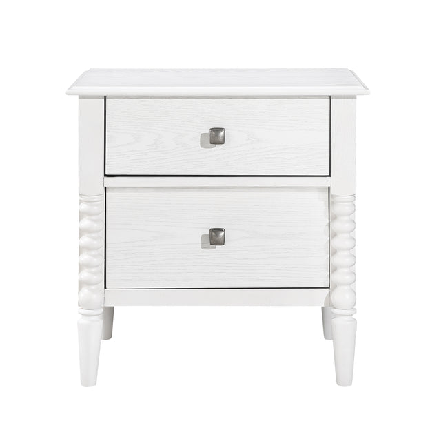 Olson Silver Nightstand - Ornate Home