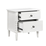 Olson Silver Nightstand - Ornate Home