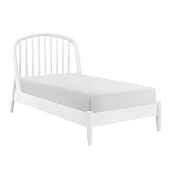 Olson Silver Twin Platform Bed - Ornate Home
