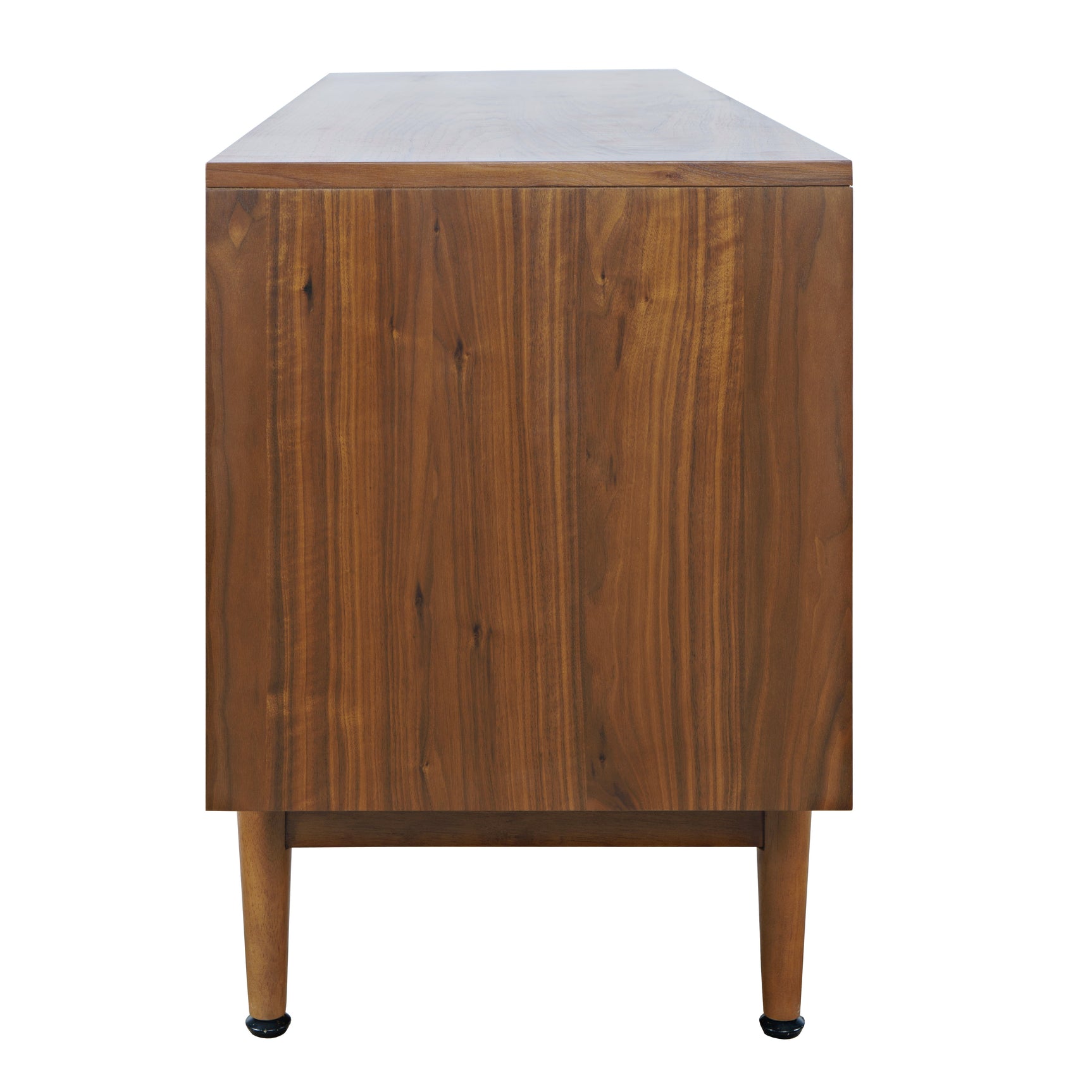 Olson Walnut Media Console 57 - Ornate Home