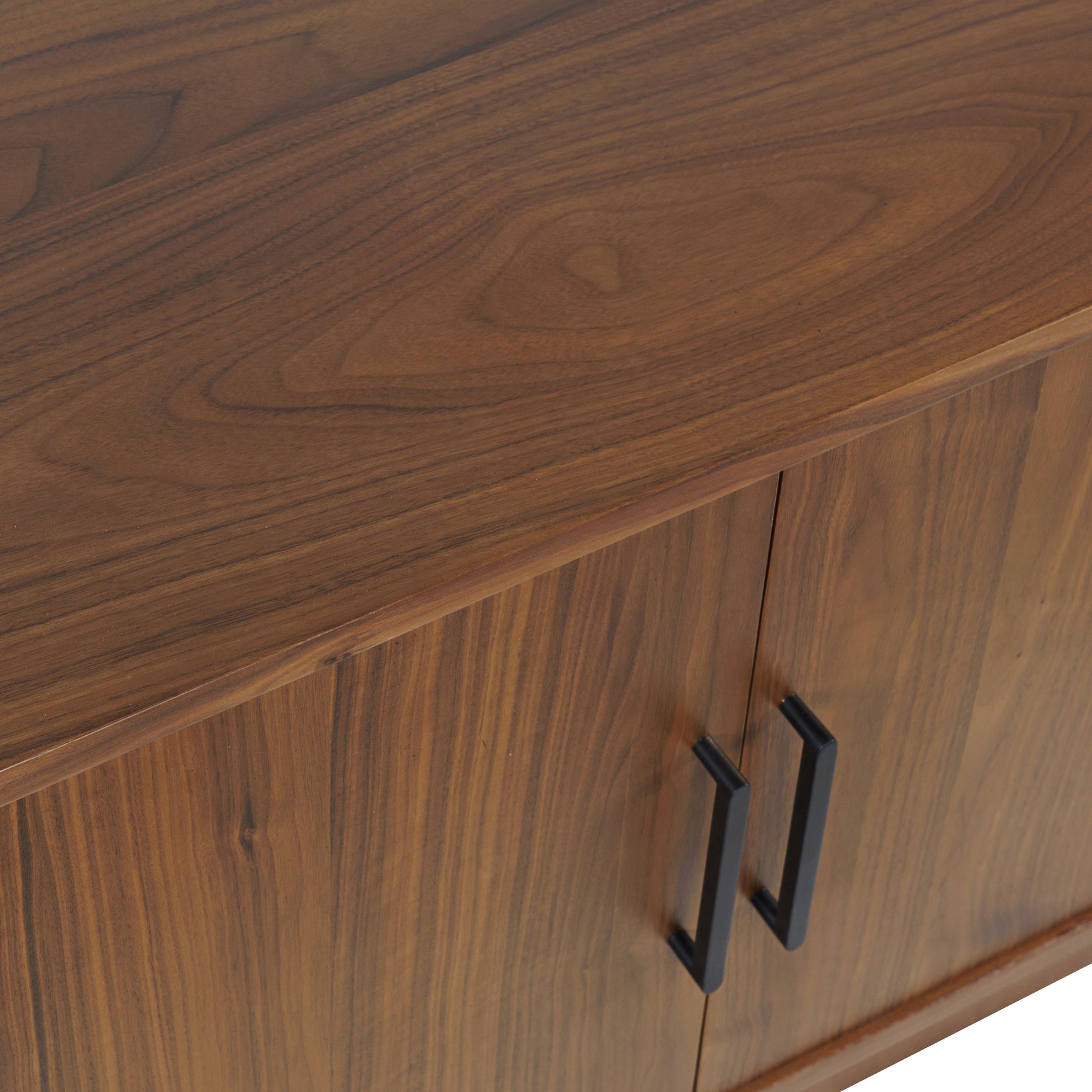 Olson Walnut Media Console 57 - Ornate Home