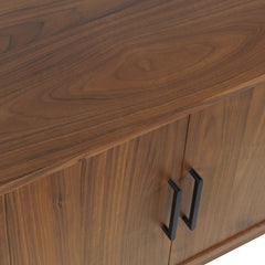 Olson Walnut Media Console 57 - Ornate Home