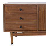Olson Walnut Media Console 57 - Ornate Home