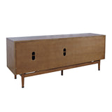 Olson Walnut Media Console 67 - Ornate Home