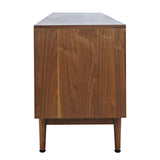 Olson Walnut Media Console 67 - Ornate Home