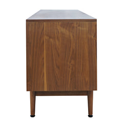 Olson Walnut Media Console 67 - Ornate Home