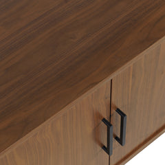 Olson Walnut Media Console 67 - Ornate Home