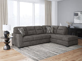 Olten Graphite 2-Piece Sectional with Chaise (Online Special Price) - Ornate Home