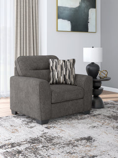 Olten Graphite Chair and a Half - Ornate Home