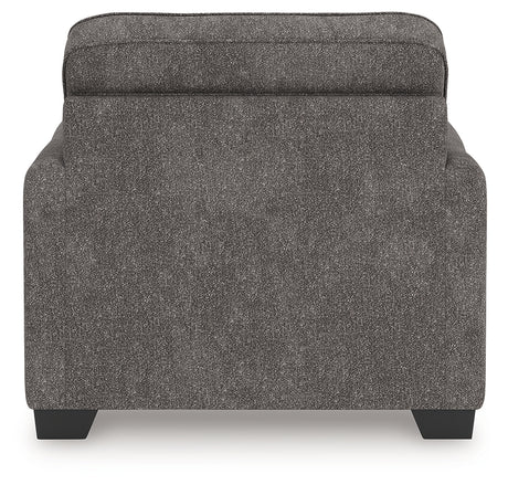 Olten Graphite Chair and a Half - Ornate Home