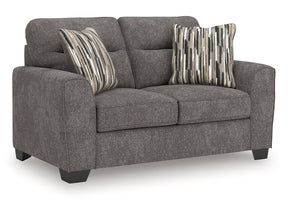 Olten Graphite Loveseat (Online Special Price) - Ornate Home