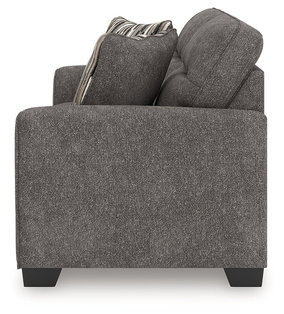 Olten Graphite Loveseat (Online Special Price) - Ornate Home