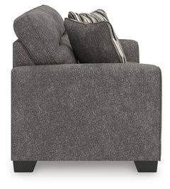 Olten Graphite Loveseat - Ornate Home