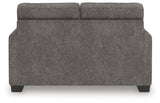 Olten Graphite Loveseat - Ornate Home