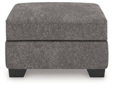 Olten Graphite Ottoman (Online Special Price) - Ornate Home