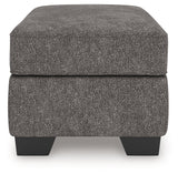 Olten Graphite Ottoman (Online Special Price) - Ornate Home