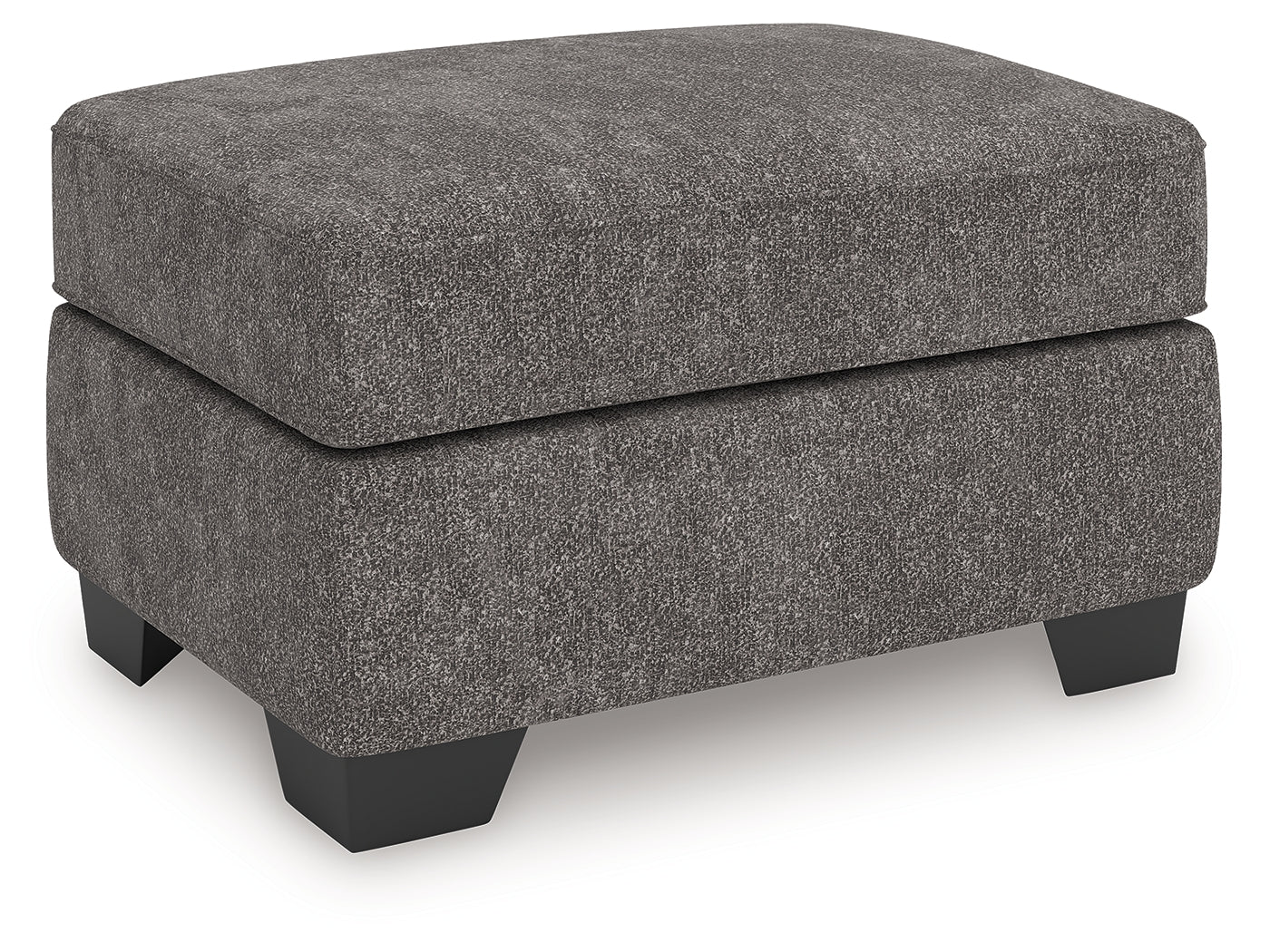 Olten Graphite Ottoman - Ornate Home