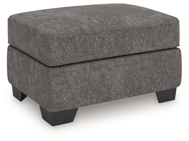 Olten Graphite Ottoman - Ornate Home