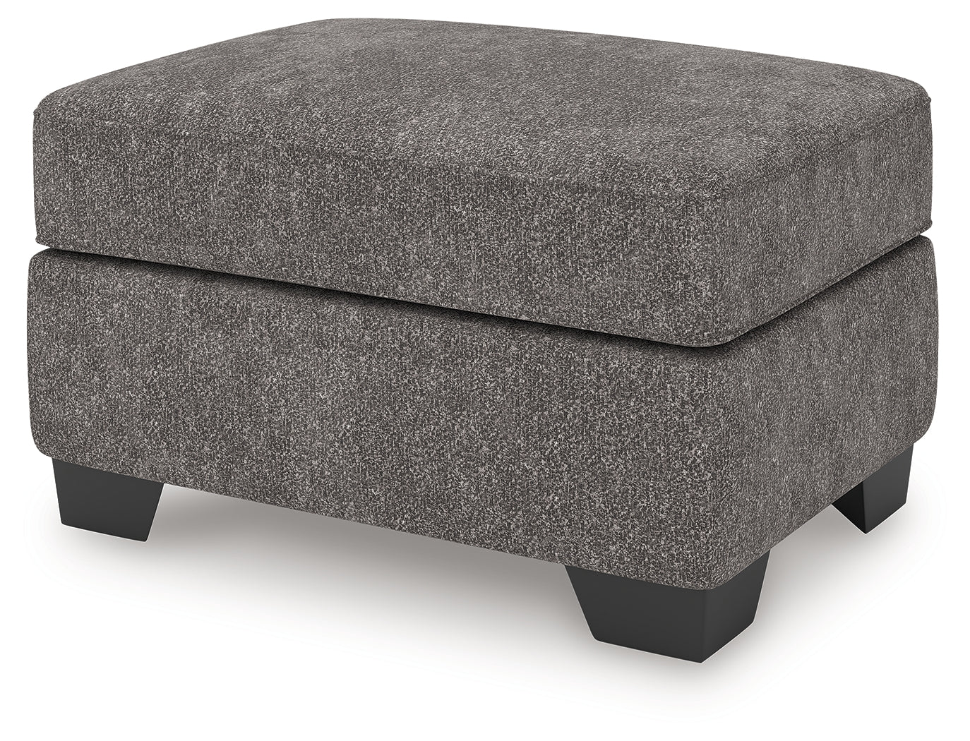Olten Graphite Ottoman - Ornate Home