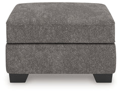 Olten Graphite Ottoman - Ornate Home