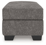Olten Graphite Ottoman - Ornate Home