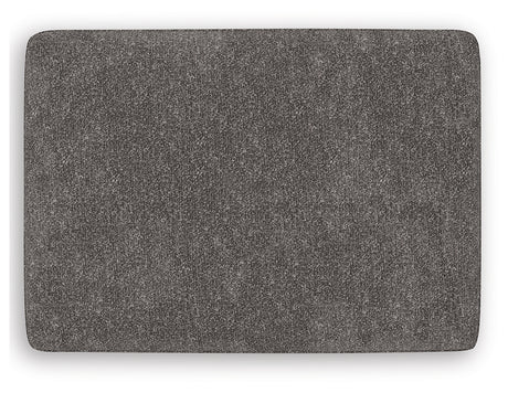 Olten Graphite Ottoman - Ornate Home