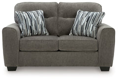 Olten Graphite Sofa and Loveseat - Ornate Home