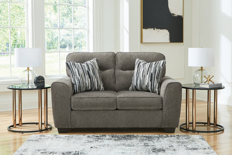 Olten Graphite Sofa and Loveseat - Ornate Home
