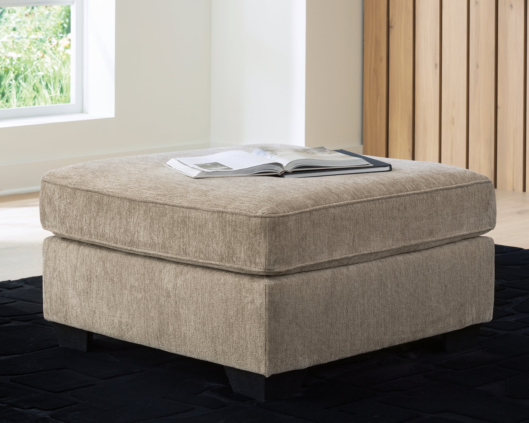 Olten Mocha 2-Piece Sectional with Chaise and Ottoman (Online Special Price) - Ornate Home