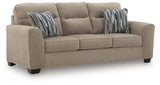 Olten Mocha 2 Sofas and Ottoman - Ornate Home