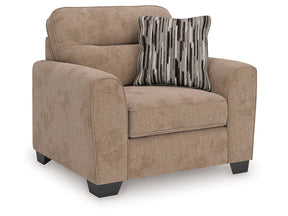 Olten Mocha Chair and a Half (Online Special Price) - Ornate Home