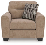 Olten Mocha Chair and a Half (Online Special Price) - Ornate Home