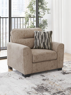 Olten Mocha Chair and a Half - Ornate Home