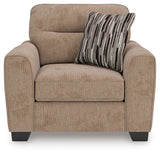 Olten Mocha Chair and a Half - Ornate Home