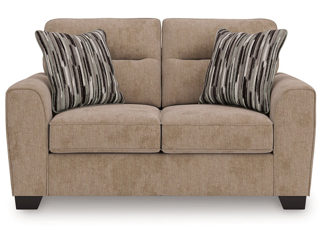 Olten Mocha Loveseat - Ornate Home