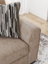 Olten Mocha Loveseat - Ornate Home